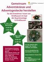 Flyer Adventskranz